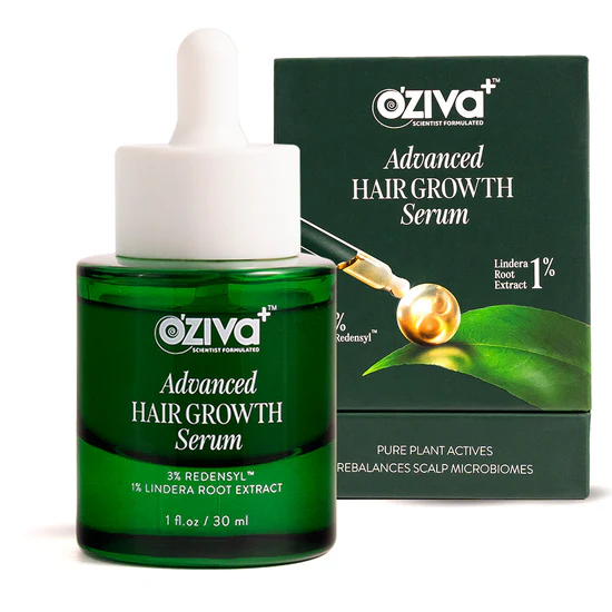 Advanced Hair Growth Serum, a plant-based supplement from Plantvita
