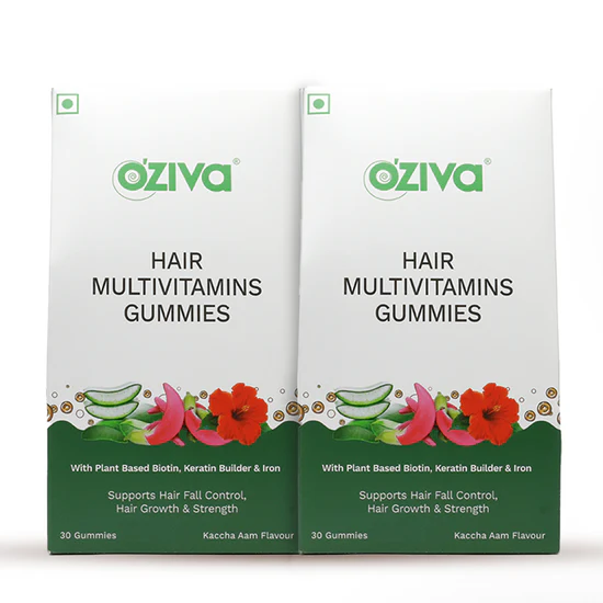 Hair Multivitamin Gummies, a plant-based supplement from Plantvita