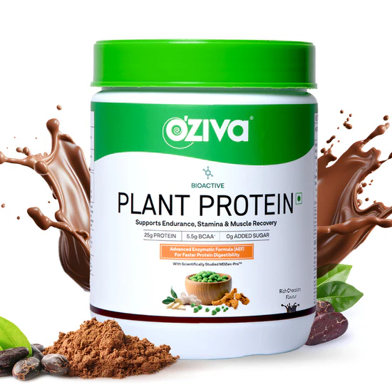 Plant Protein, Faster Recovery, a plant-based supplement from Plantvita